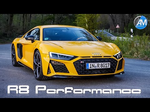 Audi R8 Performance (620hp) - DRIVE & SOUND!