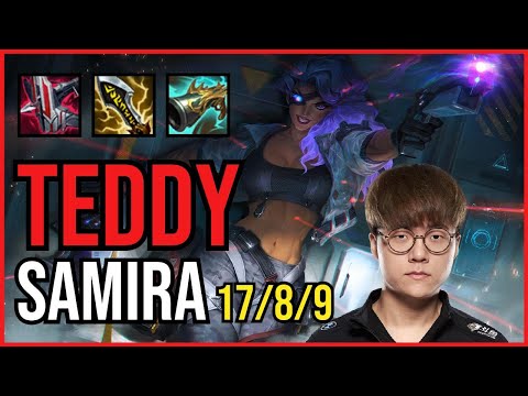 TEDDY - SAMIRA vs. APHELIOS ADC | KR CHALLENGER | PATCH 11.2