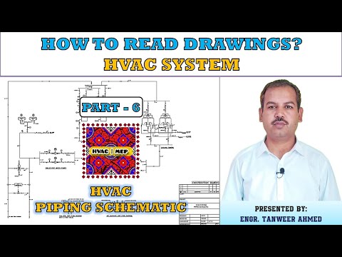 How to read HVAC drawings Part 1 Standard Details Legend in Urdu Hindi