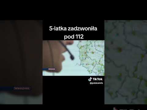 5 latka zadzwoniła pod numer alarmowy 112 #shorts