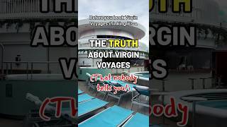 Here's the TRUTH about Virgin Voyages! #cruise #shorts