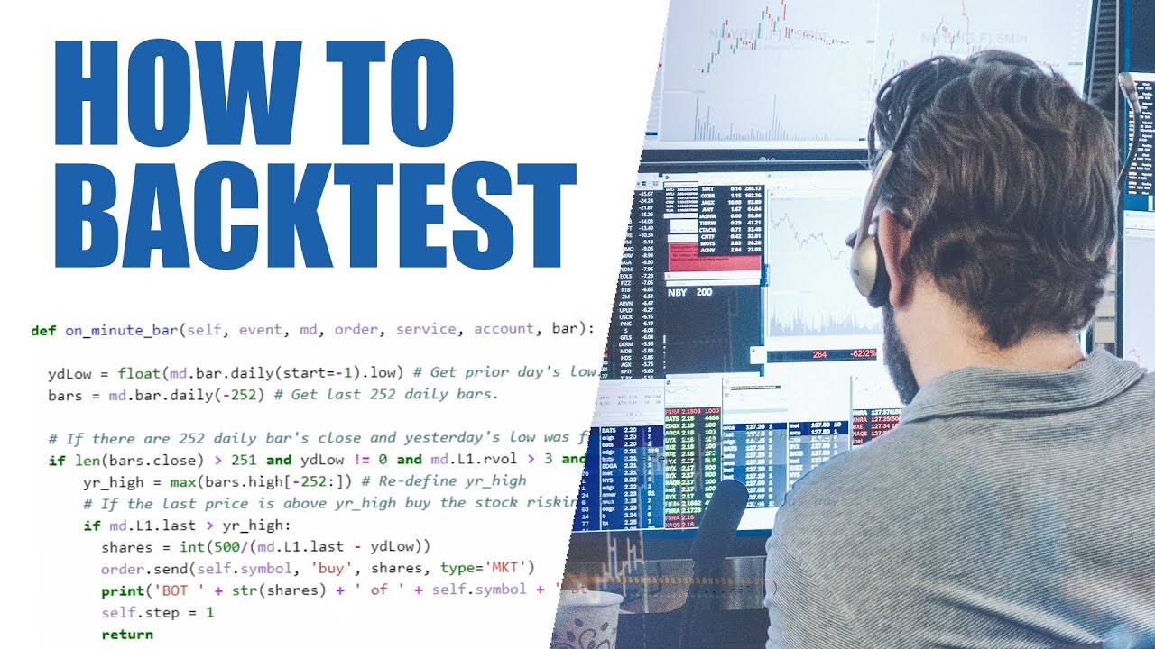 How to Backtest a Trading Strategy (Getting Started)