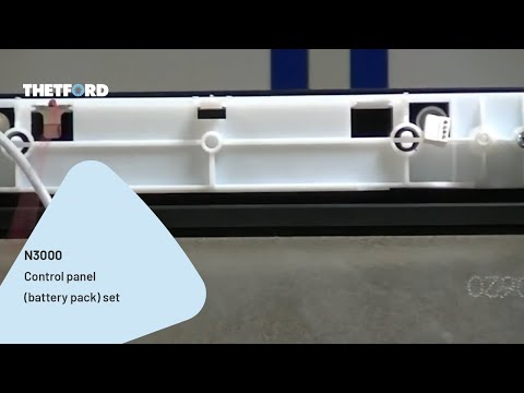 N3000 | Control panel (battery pack) set replacement | Absorption fridge | Repair instructions