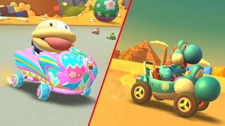 Poochy & GBA Yoshi Desert Coming to Mario Kart Tour - Yoshi Tour Trailer!