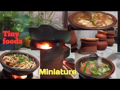 Miniature world,Tiny cooking,tiny food,Yanira minfarm
