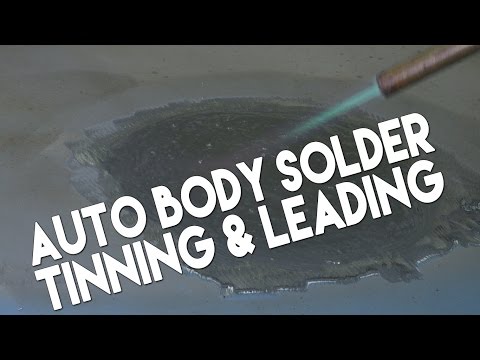 Auto Body Solder: Tinning and Leading Repair | TIG Time
