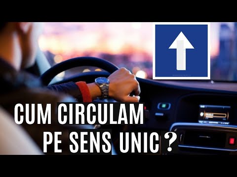 Driving School - The ONE-WAY Road. How do we drive correctly on the ONE-WAY? Tips