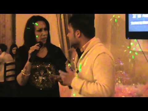 Sabrina Oscar e Manuel Valenti  in  E' Fernut ccà   compleanno Luisa (Napoli)...