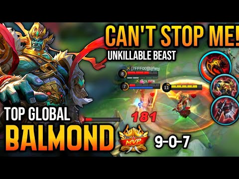 BALMOND BEST BUILD 2022 | TOP GLOBAL BALMOND GAMEPLAY | MOBILE LEGENDS✓