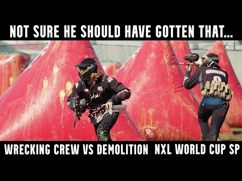 Wrecking Crew vs TX Demolition - I'm Not Sure He Should Have Gotten Away With That - NXL World Cup