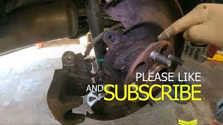 Customer states 2014 Prius rear wheel bearing replacement #customerstateswhat