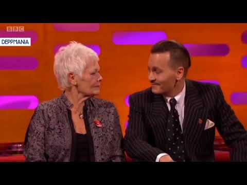 Johnny Depp and Judi Dench on Graham Norton Show talking about their past movies together - ITA sub