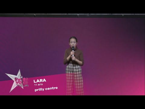 Lara 11 ans - Swiss Voice Tour 2023, Prilly Centre
