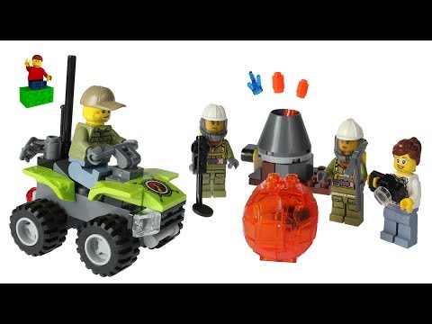 Lego City 60120 Volcano Starter Set | Lego Speed Build