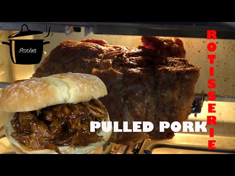 AIR FRYER Rotisserie Pulled Pork Sandwich