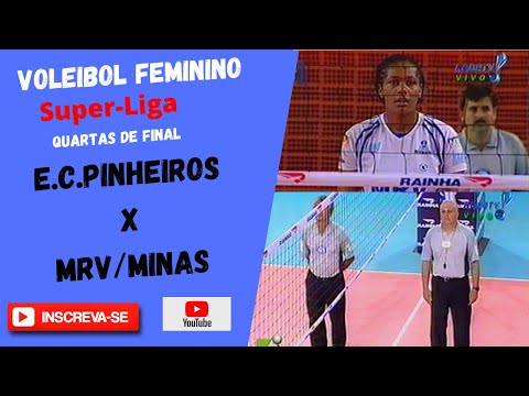 Voleibol Feminino Super Liga/4ª de Final: ECP x MRV.