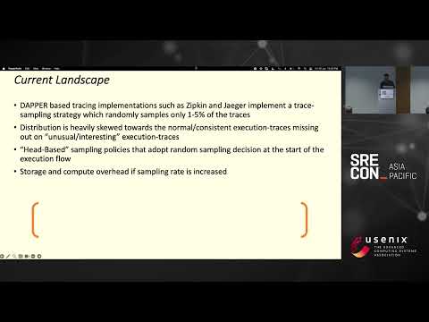 SREcon23 Asia/Pacific - Distributed Tracing: Adaptive and Telemetry-Based Approach for Effective...