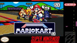 Mario Kart SX - Hack of Super Mario Kart [SNES]