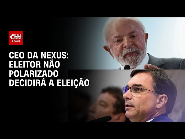 Eleitor não polarizado decidirá a eleição presidencial, diz CEO da Nexus | CNN PRIME TIME
