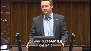 Paweł Szramka demaskuje "dobrą zmianę"
