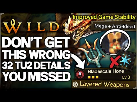 Monster Hunter Wilds - THIS CHANGES EVERYTHING - ALL 32 New Reveals & Title Update 2 Prep Guide!