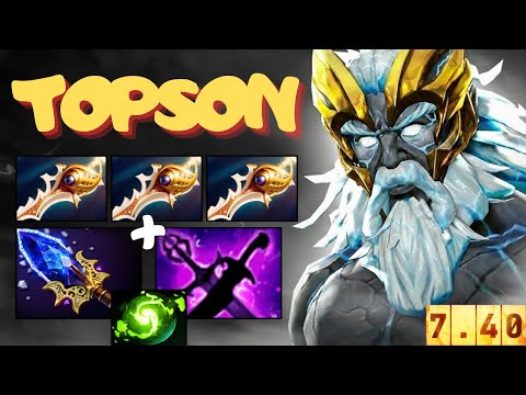 TOPSON ZEUS = 100% BROKEN! ⚡ One Shot Build! (7.40)