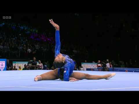 Shilese Jones USA   Floor Exercise   2023 World Gymnastics Championships   Women's All Around Final
