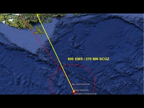 Βρέθηκαν συντρίμμια στον Πορθμό του Ντρέικ