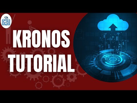 Kronos Tutorial Kronos Training Kronos Certification Training Kronos Course Cyberbrainer