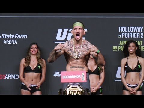 UFC 236 Ceremonial Weigh-Ins: Max Holloway vs. Dustin Poirier
