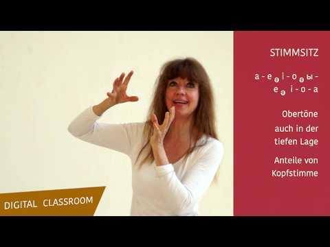 Digital classroom - Stimmsitz 2. Teil - Singing in placement part 2