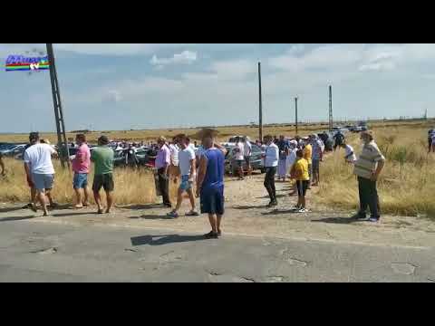 Jurnal MUSCEL TV 23.08.2021 Protest la Oarja din cauza gropilor de pe drumul din comună