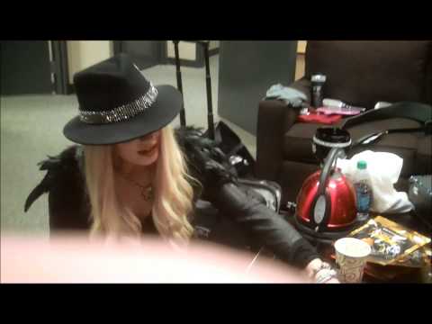 Backstage with Orianthi