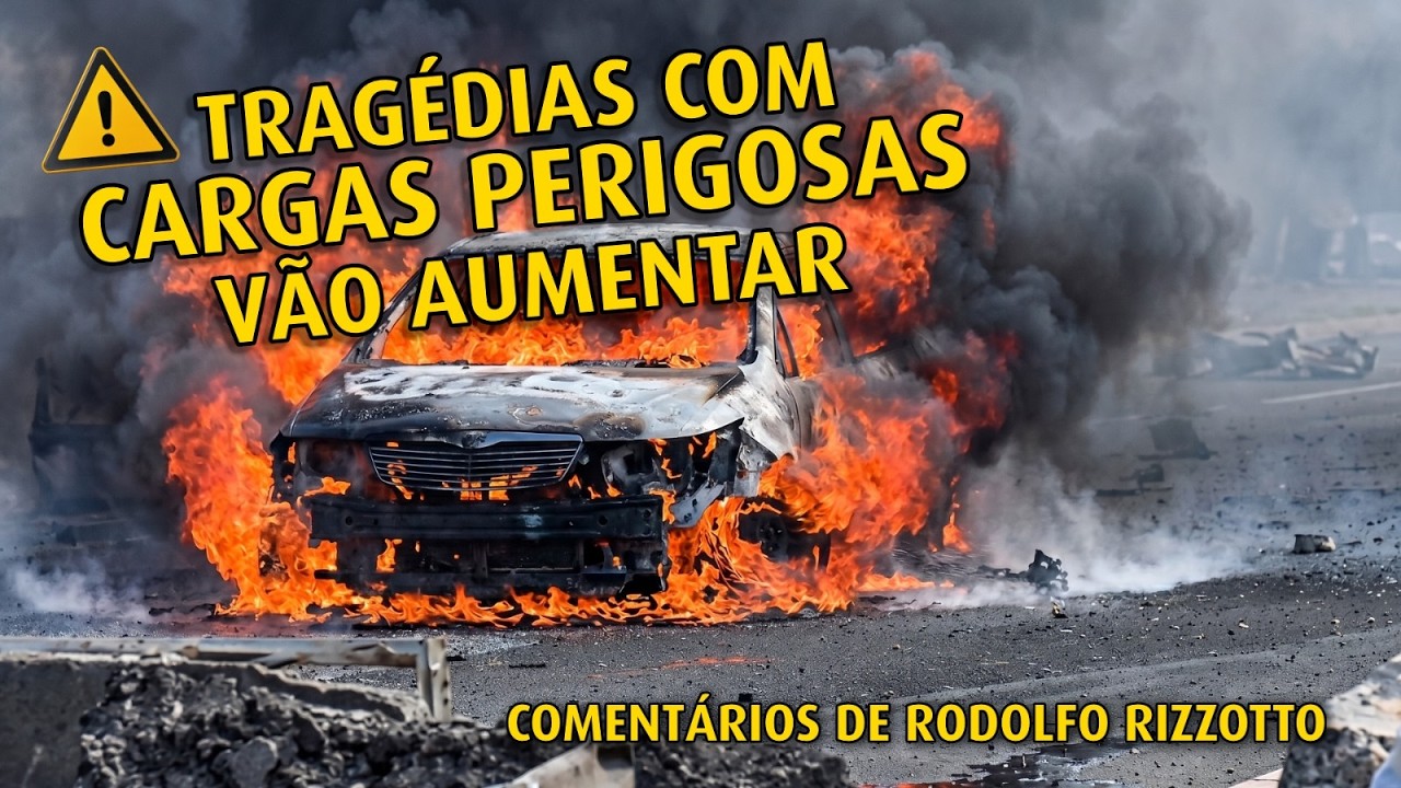 Tragédias com carga perigosa vão aumentar