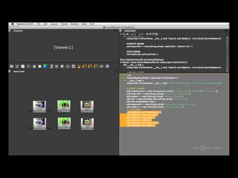 Nuke; Python For Artists; Python Panels UI Video Lecture - Create ...