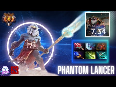 UNKILLABLE CARRY PHANTOM LANCER 7.34 pro gameplay