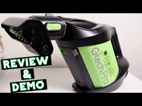 Gtech Pro Cordless Bagged Vacuum Cleaner Review & Demonstration