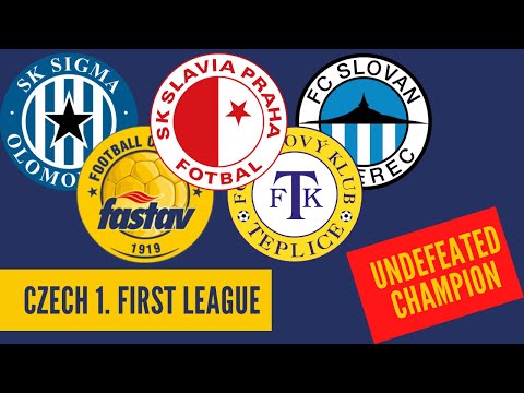 UNDEFEATED CHAMPION!!! 2020/21 Czech First League/ Czech Fortuna Liga (1.Liga)