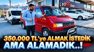 350.000 TL’ye Volkswagen TRANSPORTER..!