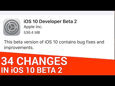 34 New Changes in iOS 10 Beta 2!
