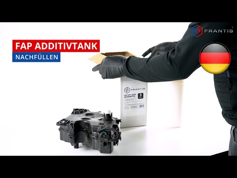 Wie soll man die Flüssigkeit in dem FAP Additivtank nachfüllen? - Anweisung von Citroen Peugeot