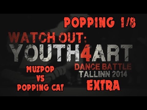MuzPop vs Popping Cat Popping 1/8 Battle Extra Round | Watch Out Battle