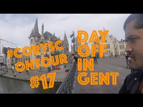 CoryscOnTour # 17 - Dia Livre em Gent