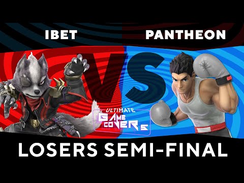 Losers Semis - Ultimate Game Cover 5 - iBet (Wolf) vs Pantheon (Little Mac)