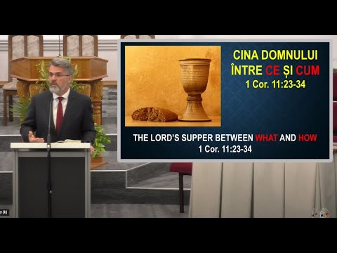 FRBC 2021 7 Mar am - Teofil C - Cina Domnului, Intre CE si CUM