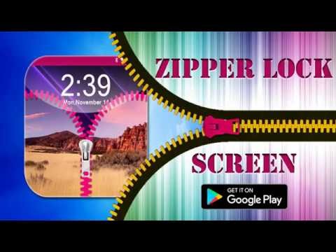 Zipper Lock Screen Prank Video