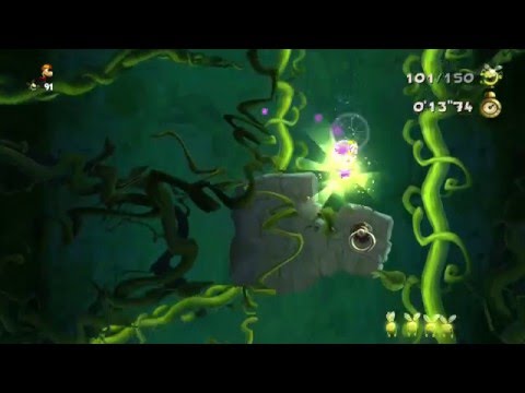 Rayman legends daily challenge Pit lums 17:90