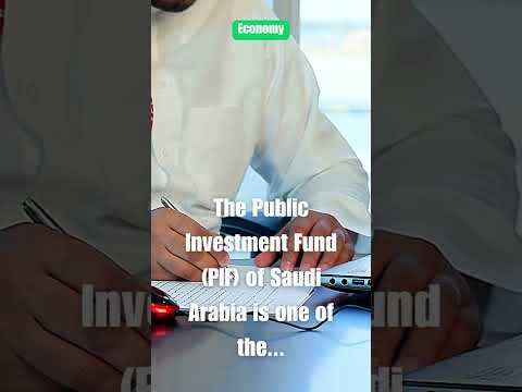 Public Investment Fund (PIF) #saudiarabia