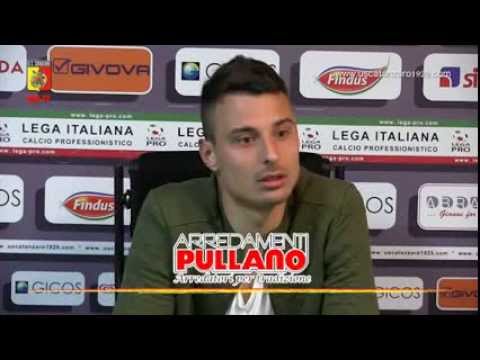 US CATANZARO - MICHELE RIGIONE IN SALA STAMPA