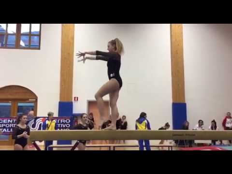 Gentile Anna - trave - Campionato Regionale CSI 2018